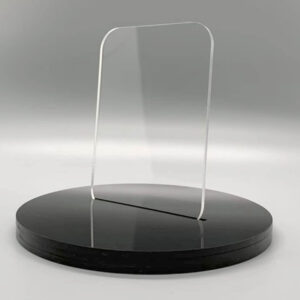 Clear Cast Acrylic w/ Rounded Corners