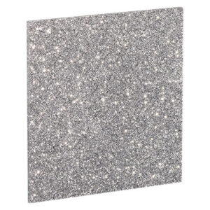 Silver Glitter Cast Acrylic