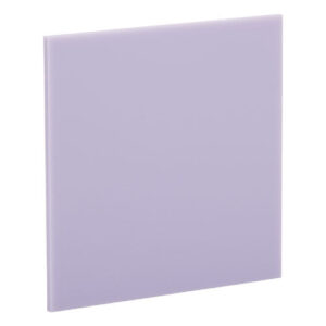Lavender Pastel Cast Acrylic (matte 1 side, glossy 1 side)