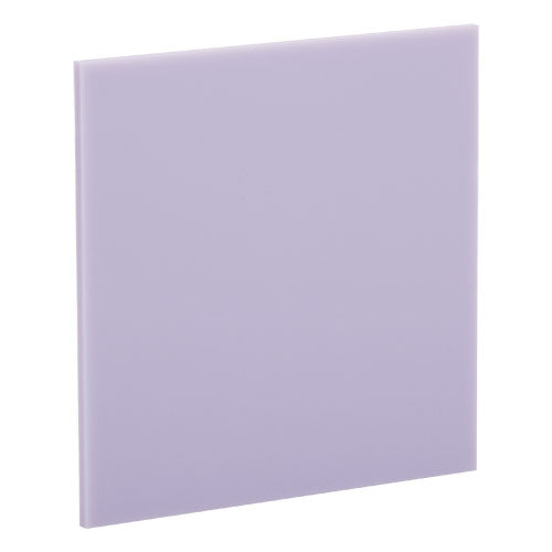 Lavender Pastel Cast Acrylic (matte 1 side, glossy 1 side)