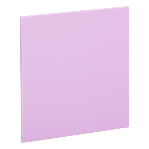 Lilac Pastel Cast Acrylic (matte 1 side, glossy 1 side)