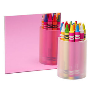 Pink Acrylic Mirror 1450 (Paper Mask)