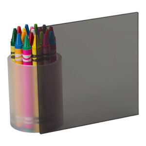 Transparent Gray Cast Acrylic (Medium) #2064