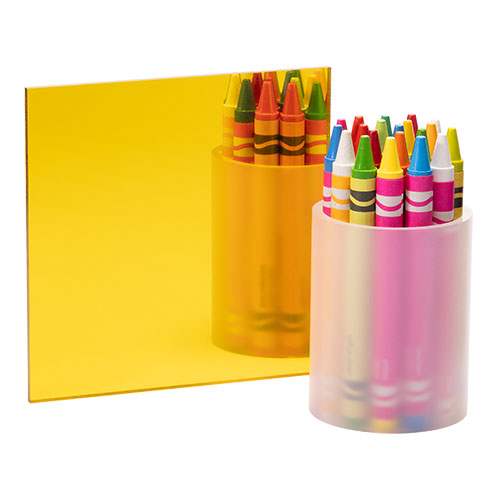 Yellow Acrylic Mirror 2208 (Paper Mask)